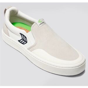 Cariuma slip on PRO skate off white canvas suede sneaker New Men’s 8 Women’s 9.5